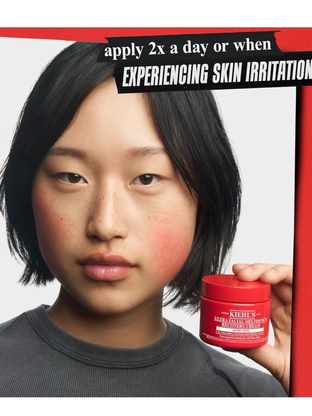 Kiehl's Ultra Facial Meltdown Recovery Cream - Vivid Red Jar - Picture 8 of 16